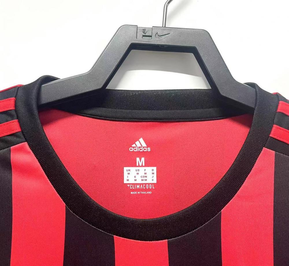 2017/2018 Retro AC Milan Home Football Shirt 1:1 Thai Quality