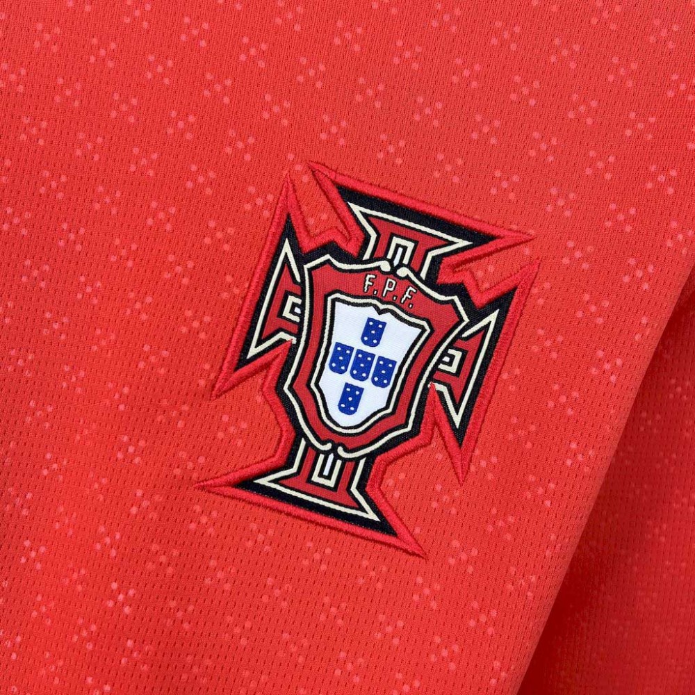 2025-2026 Portugal Long Sleeves Home Football Jersey 1:1 Thai Quality
