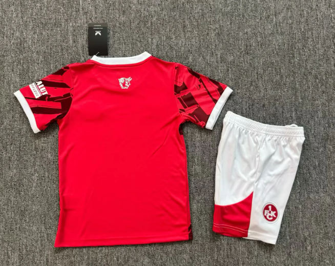 2025/2026 FC Kaiserslautern Home Football Jersey 1:1 Thai Quality Kids Size