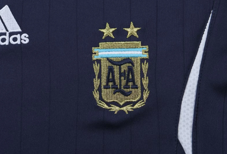 2006 Retro Argentina National Team Away Football Jersey 1:1 Thai Quality Kids Size