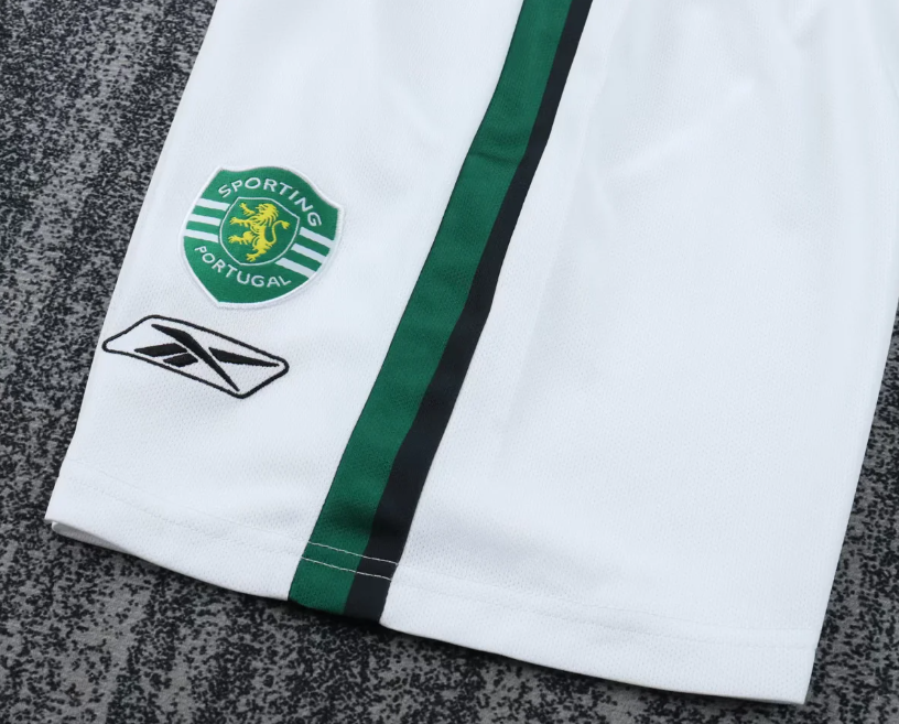 2003/2004 Retro Sporting Lisbon Home Football Shirt 1:1 Thai Quality Kids Size