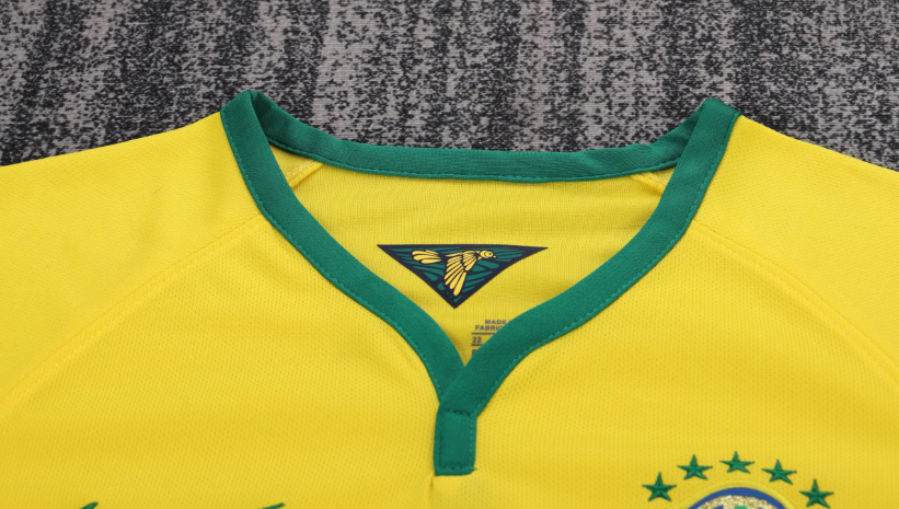 2014 Retro Brazil Home Football Jersey 1:1 Thai Quality Kids Size