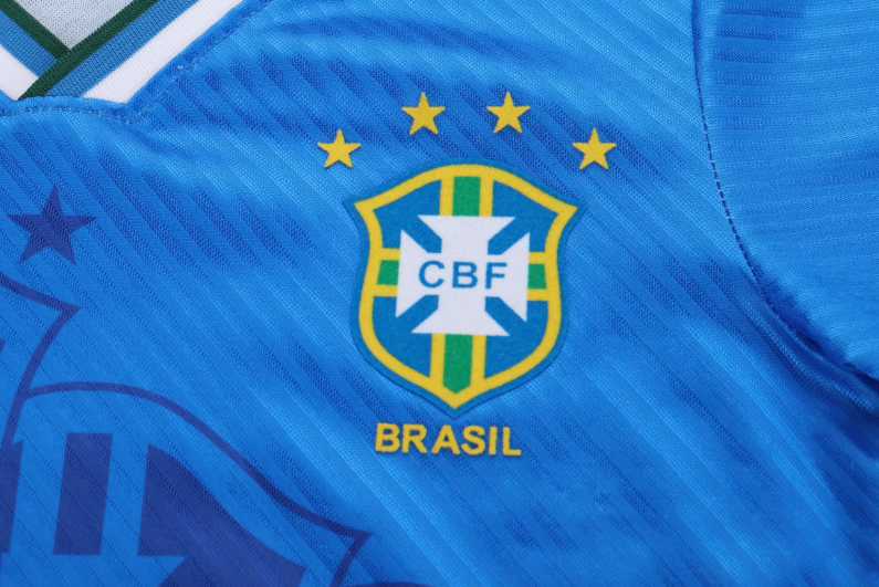 1996 Retro Brazil Away Football Jersey 1:1 Thai Quality Kids Size