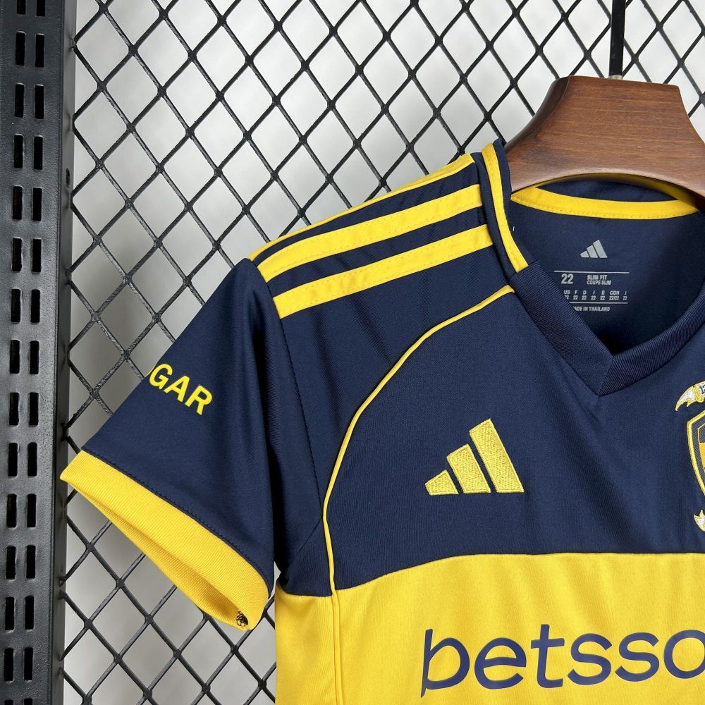 2025/2026 Boca Juniors Home Football Jersey 1:1 Thai Quality Kids Size