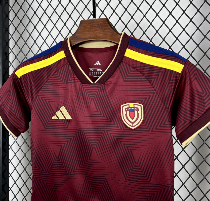 2026 Venezuela National Team Home Football Shirt 1:1 Thai Quality Kids Size
