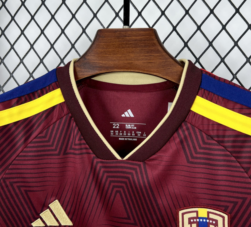 2026 Venezuela National Team Home Football Shirt 1:1 Thai Quality Kids Size