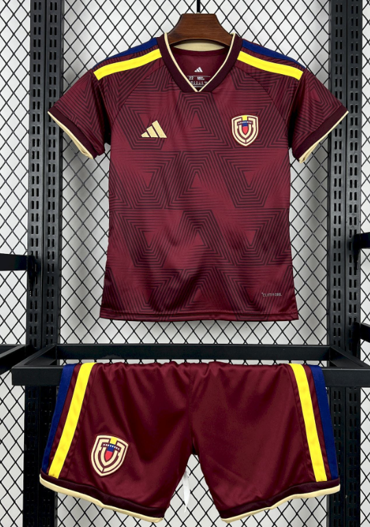 2026 Venezuela National Team Home Football Shirt 1:1 Thai Quality Kids Size