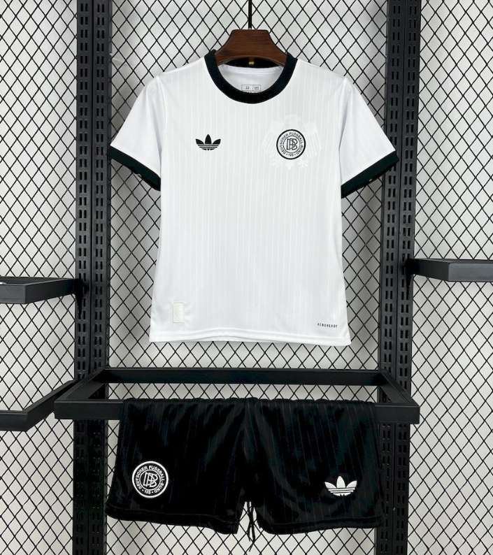 2025/2026 Germany 125th Anniversary Edition White Football Jersey 1:1 Thai Quality Kids Size