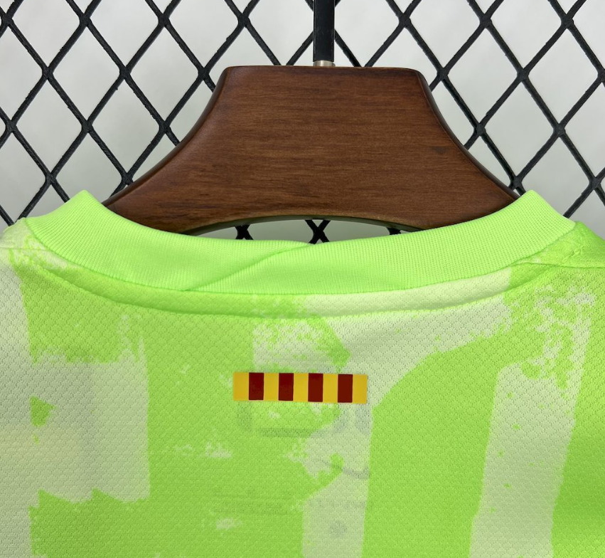 2024/2025 Barcelona x Travis Scott Collab Third Away Football Shirt 1:1 Thai Quality Kids Size