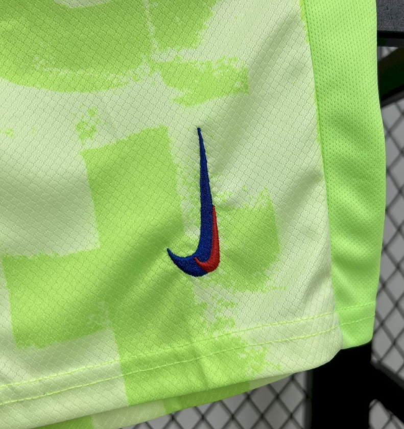 2024/2025 Barcelona x Travis Scott Collab Third Away Football Shirt 1:1 Thai Quality Kids Size