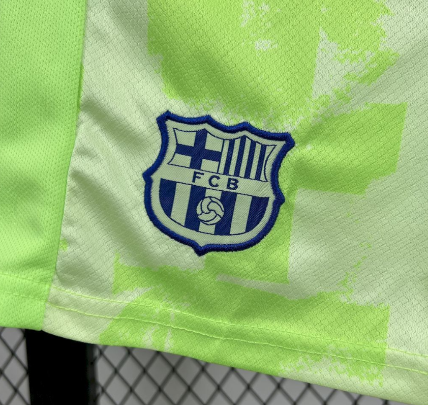 2024/2025 Barcelona x Travis Scott Collab Third Away Football Shirt 1:1 Thai Quality Kids Size