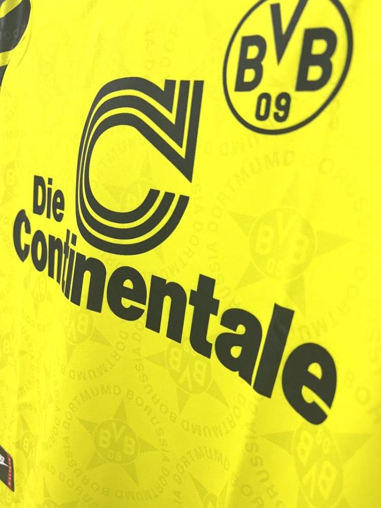 1994-1995 Retro Dortmund Home Football Shirt 1:1 Thai Quality
