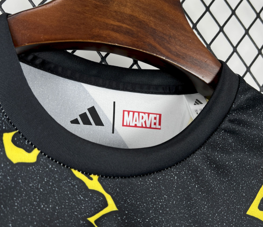 2025/2026 Real Madrid Collaboration With Marvel Football Shirt 1:1 Thai Quality