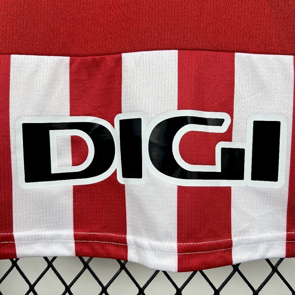 2025/2026 Athletic Bilbao Home Football Shirt 1:1 Thai Quality Kids Size