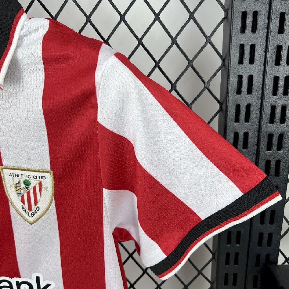 2025/2026 Athletic Bilbao Home Football Shirt 1:1 Thai Quality Kids Size