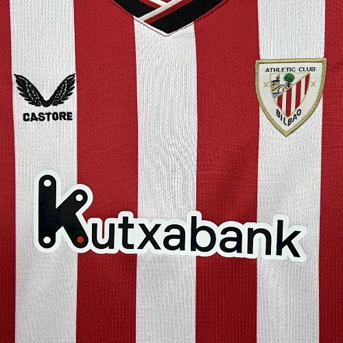 2025/2026 Athletic Bilbao Home Football Shirt 1:1 Thai Quality Kids Size