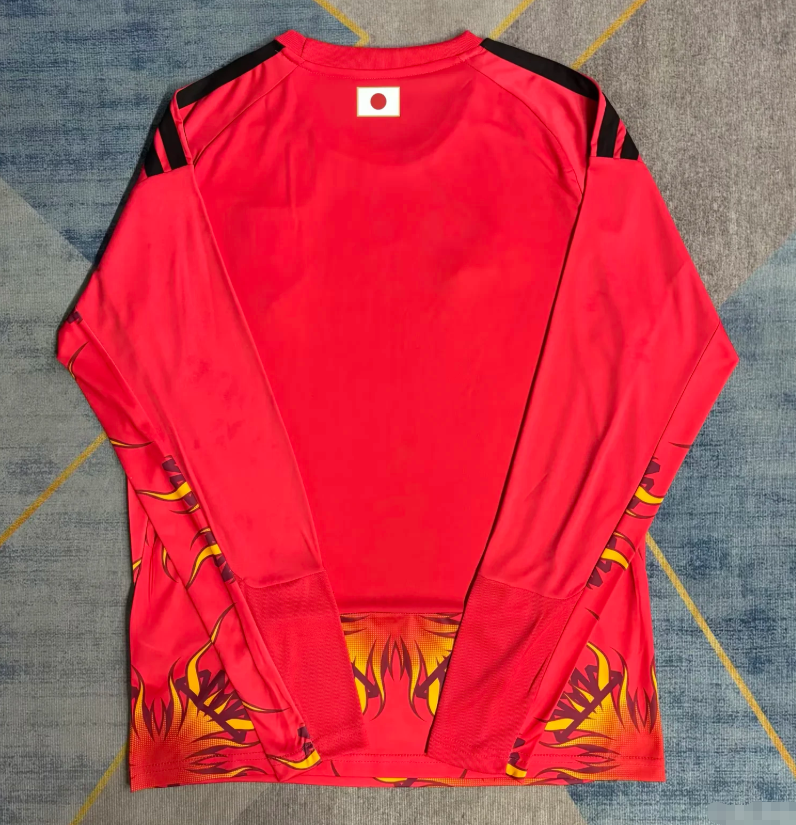 2026/2027 Long Sleeve Japan Goalkeeper Football Jersey 1:1 Thai Quality