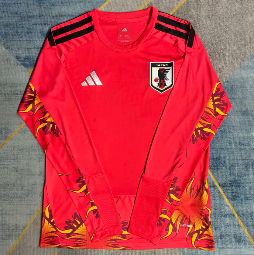 2026/2027 Long Sleeve Japan Goalkeeper Football Jersey 1:1 Thai Quality