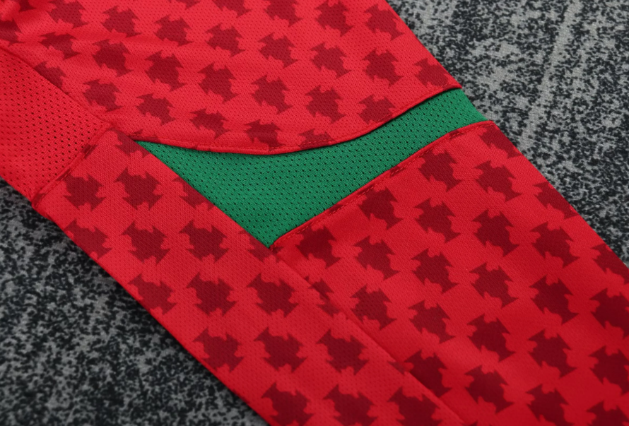 2004 Retro Long Sleeve Portugal Home Football Shirt 1:1 Thai Quality Kids Size