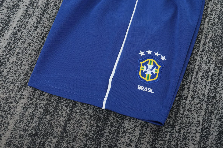 2002 Retro Long Sleeve Brazil Home Football Shirt 1:1 Thai Quality Kids Size