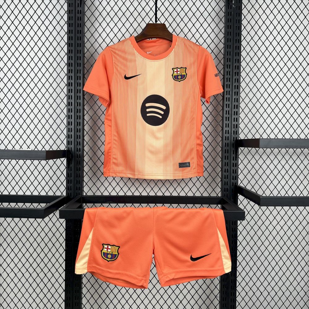 2025/2026 Barcelona Goalkeeper 02 Football Jersey 1:1 Thai Quality Kids Size