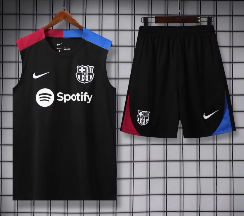 2024/2025 Barcelona Sleeveless Training Wear Football Shirt 1:1 Thai Quality