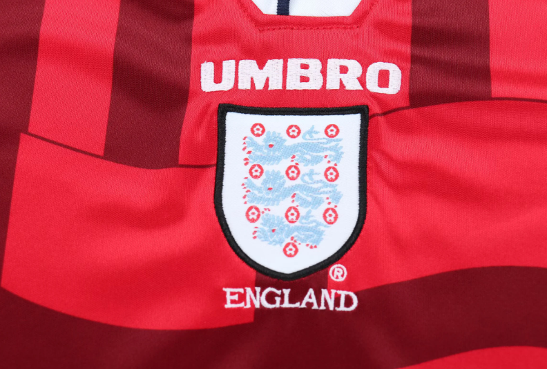 1998 Retro England Away Football Shirt 1:1 Thai Quality Kids Size