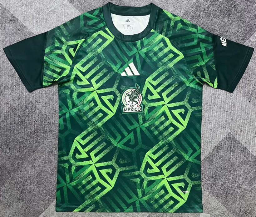 2026/2027 Mexico Training Suit Green Football Jersey 1:1 Thai Quality