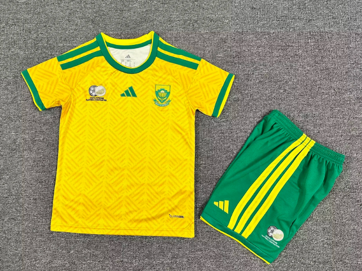 2026 South Africa National Team Home Football Jersey 1:1 Thai Quality Kids Size