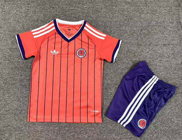 2026 Scotland National Team Away Football Shirt 1:1 Thai Quality Kids Size