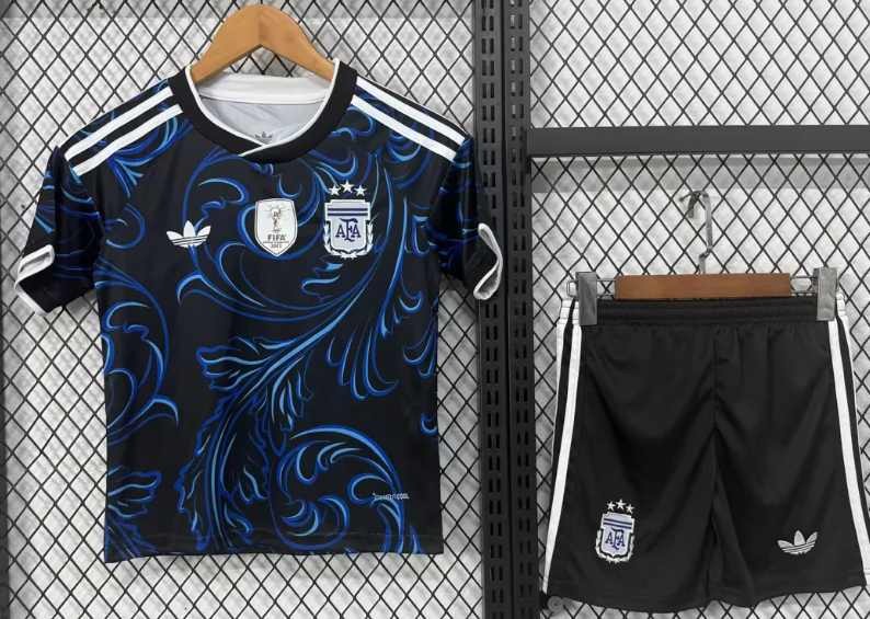 2026 Argentina Away Football Shirt 1:1 Thai Quality Kids Size