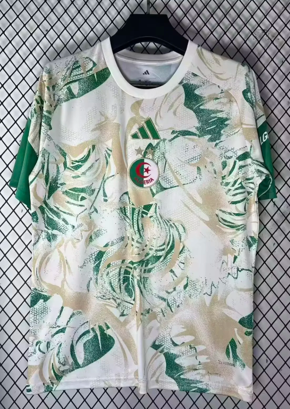2026 Algeria National Team Pre-Match Home Football Shirt 1:1 Thai Quality