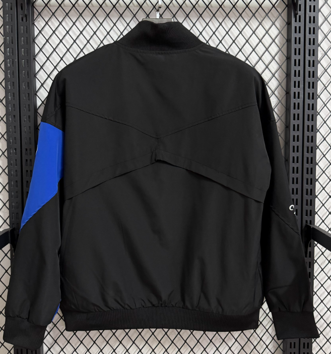 2025/2026 Chelsea Windbreaker Blue and Black Football Shirt 1:1 Thai Quality