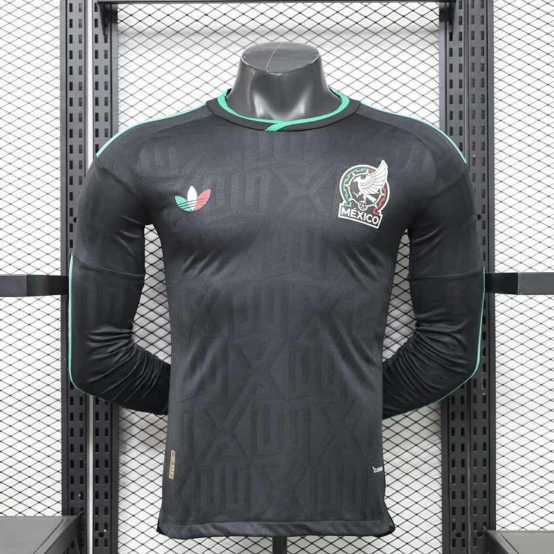 2026 Player Version Long Sleeve Mexico Third Away Football Jersey 1:1 Thai Quality