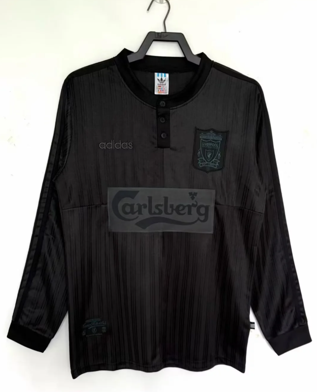 1995/1996 Retro Liverpool Special Edition Football Jersey Long Sleeve 1:1 Thailand Quality