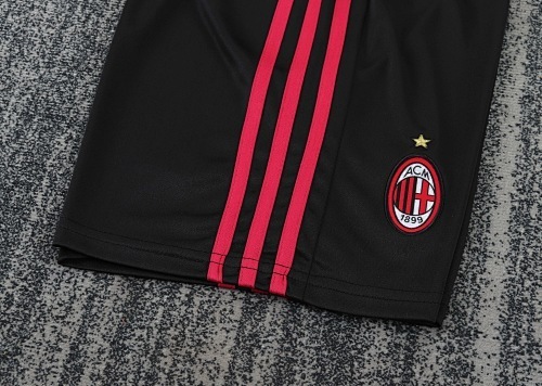 2009/2010 Long Sleeve Retro AC Milan Home Football Shirt 1:1 Thai Quality Kids Size