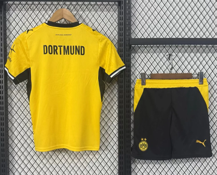 2026/2027 Dortmund Home  Football Jersey 1:1 Thai Quality Kids Size