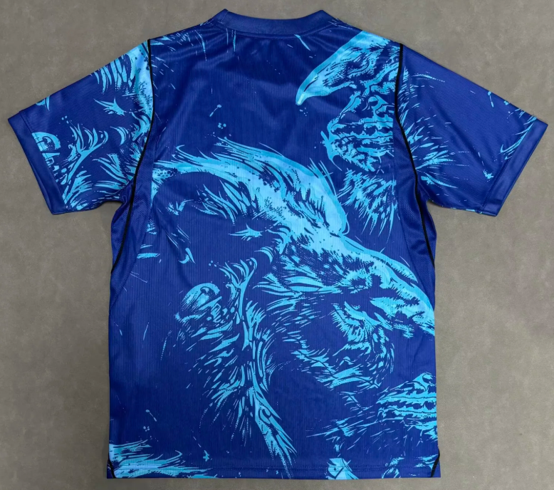 2026 England Goalkeeper Blue Football Shirt 1:1 Thai Quality