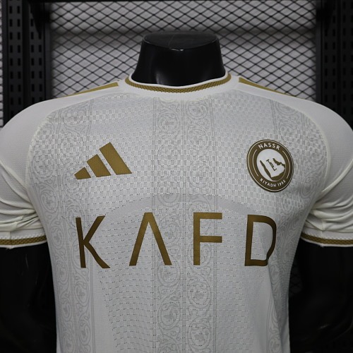 2026/2027 Player Version Al-Nassr Away（Ad-supported version）Football Shirt 1:1 Thai Quality