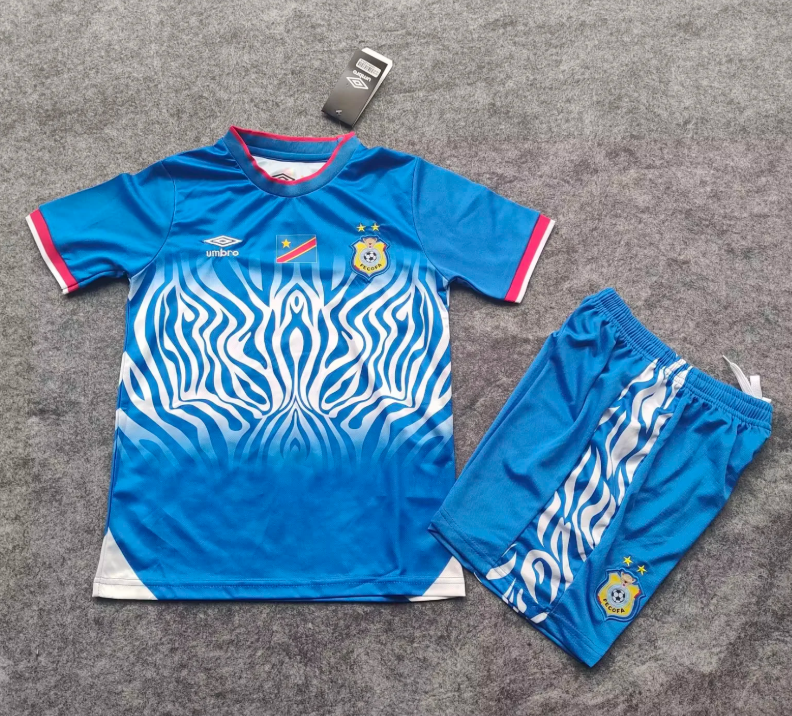2025/2026 Congo National Team Home Football Shirt 1:1 Thai Quality Kids Size