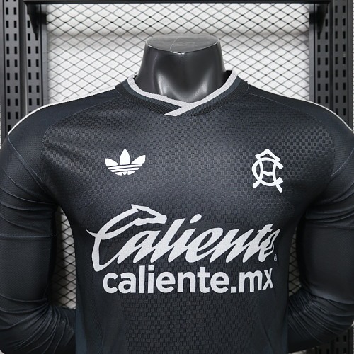 2026/2027 Long Sleeve Player Version Club América Away Football Jersey 1:1 Thai quality