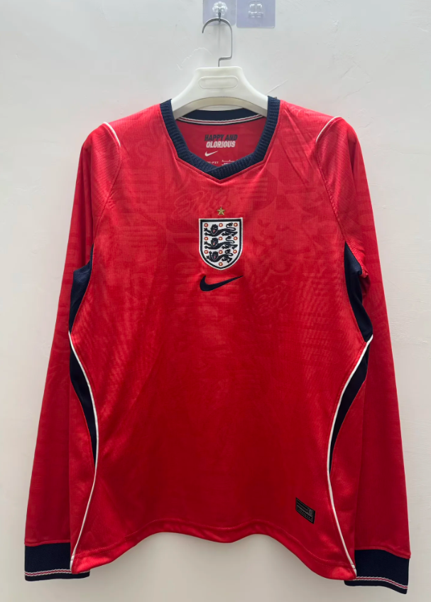 2026 Long Sleeve England Away Football Shirt 1:1 Thai Quality