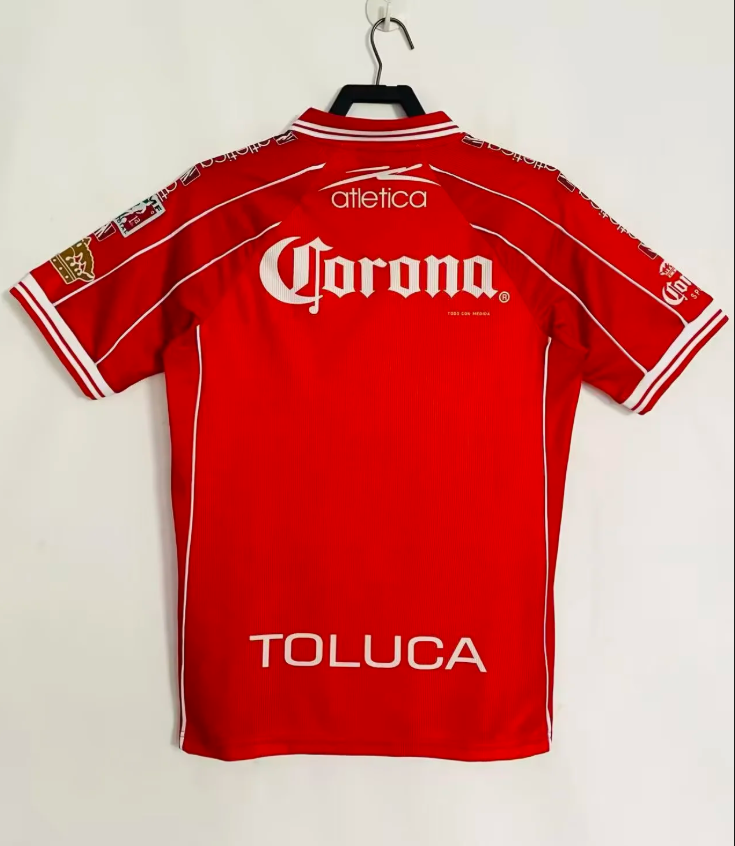 1999/2000 Retro Toluca Home Football Jersey 1:1 Thai quality