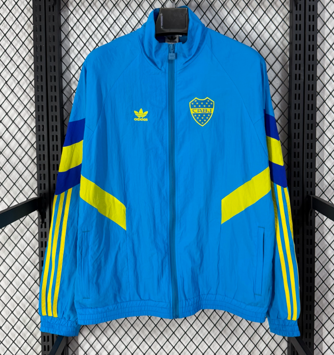 2025/2026 Boca Juniors Windbreaker blue Jersey 1:1 Thai Quality