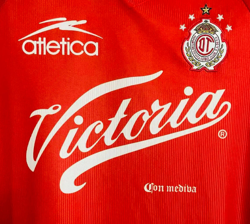 1999/2000 Retro Toluca Home Football Jersey 1:1 Thai quality