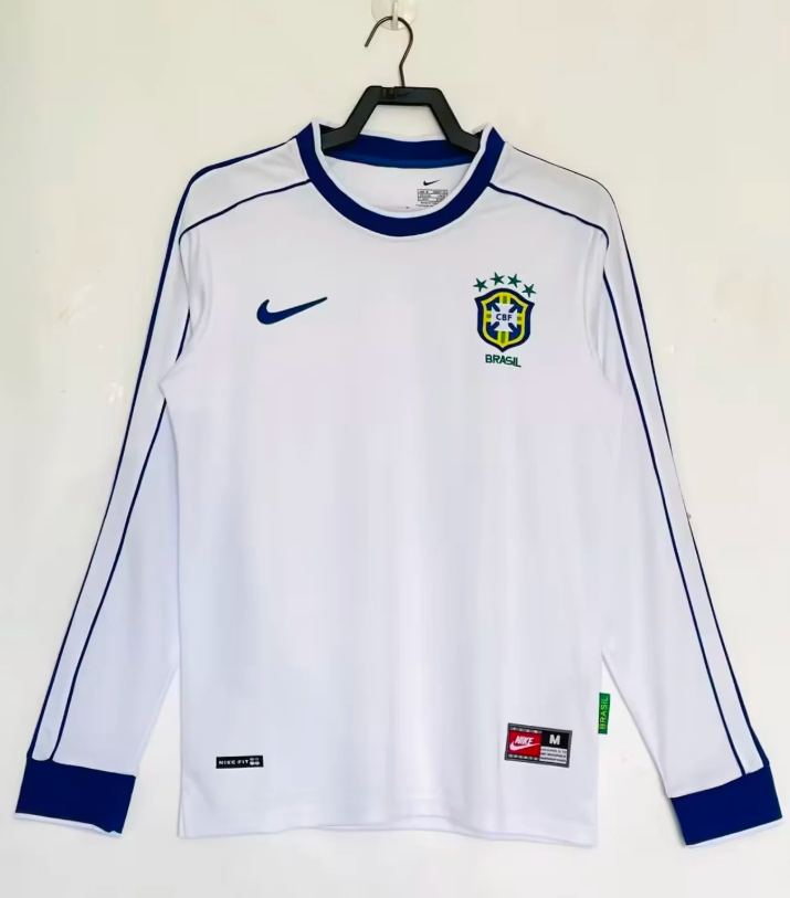 1998 Retro Long Sleeve Brazil Goalkeeper Football Shirt 1:1 Thai Quality
