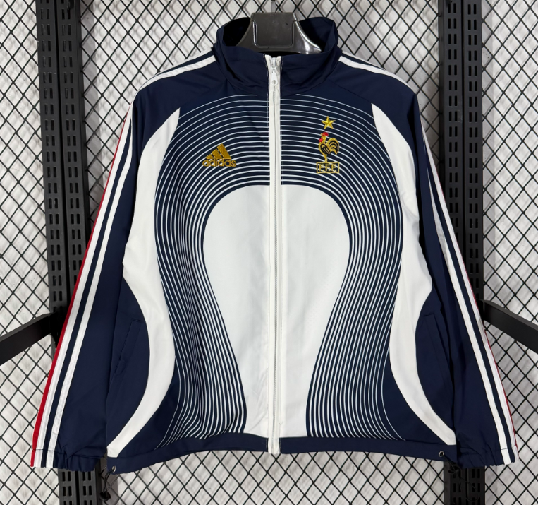 2026 France Windbreaker Football Jersey 1:1 Thai Quality