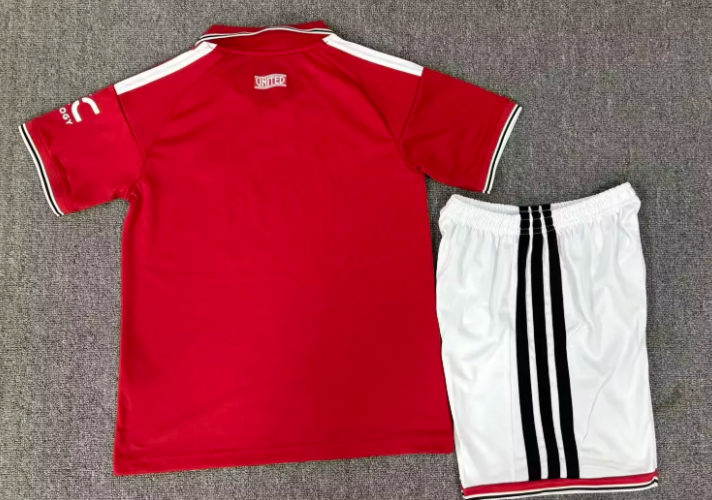 2026/2027 Manchester United Home Football Shirt 1:1 Thai Quality Kids Size
