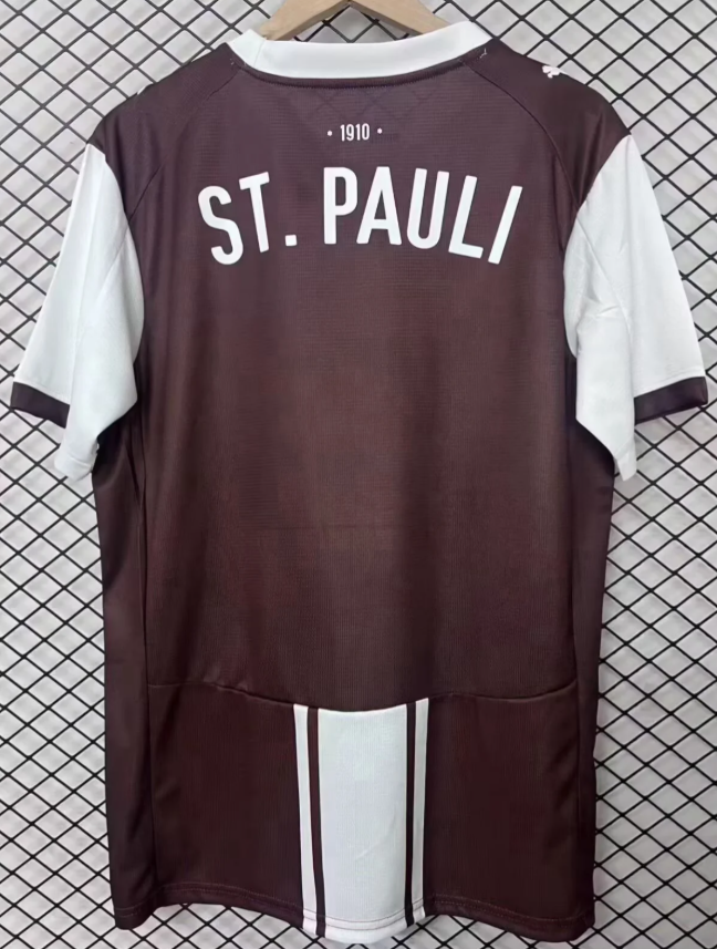 2026/2027 Long Sleeve St Pauli Training Suit Football Jersey 1:1 Thai Quality
