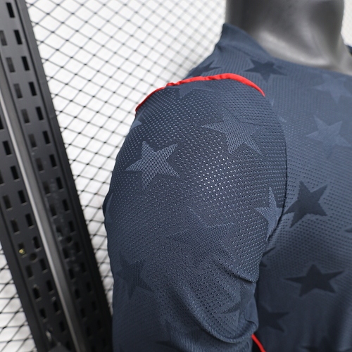 2026 Long Sleeve Player Version United States National team Away Football Shirt 1:1 Thai Quality